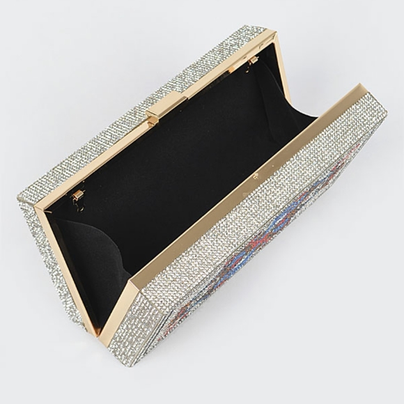 Queen Rhinestone Clutch - Picture 3 of 4